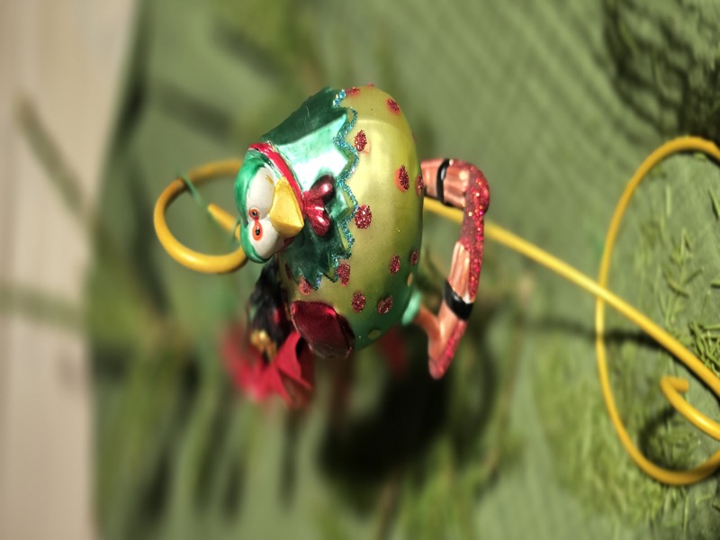 Петух на лыжах